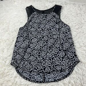 🔥$SALE$🔥 Lululemon Sculpt Tank Posey Black White / Black